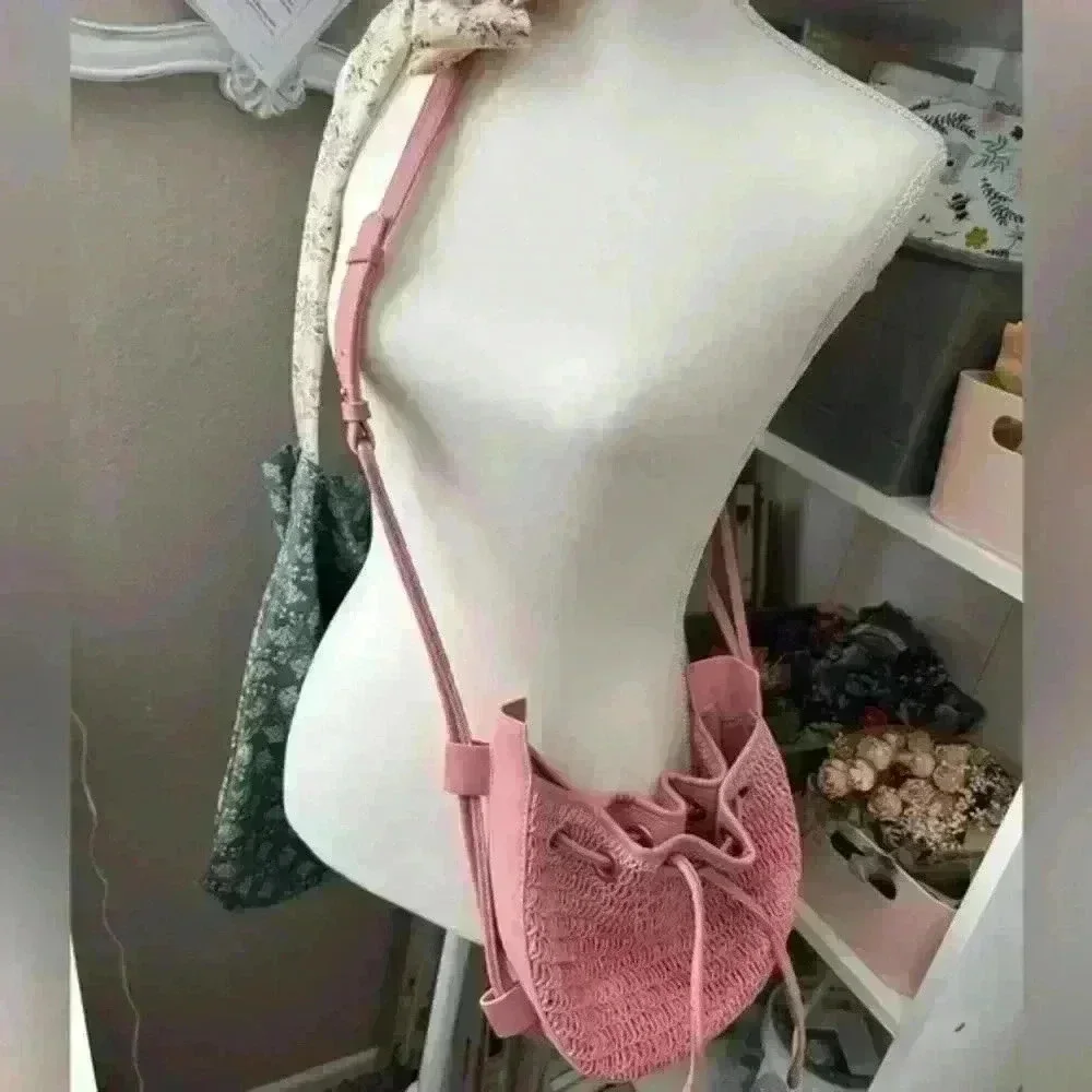 Free people, pink purse bag